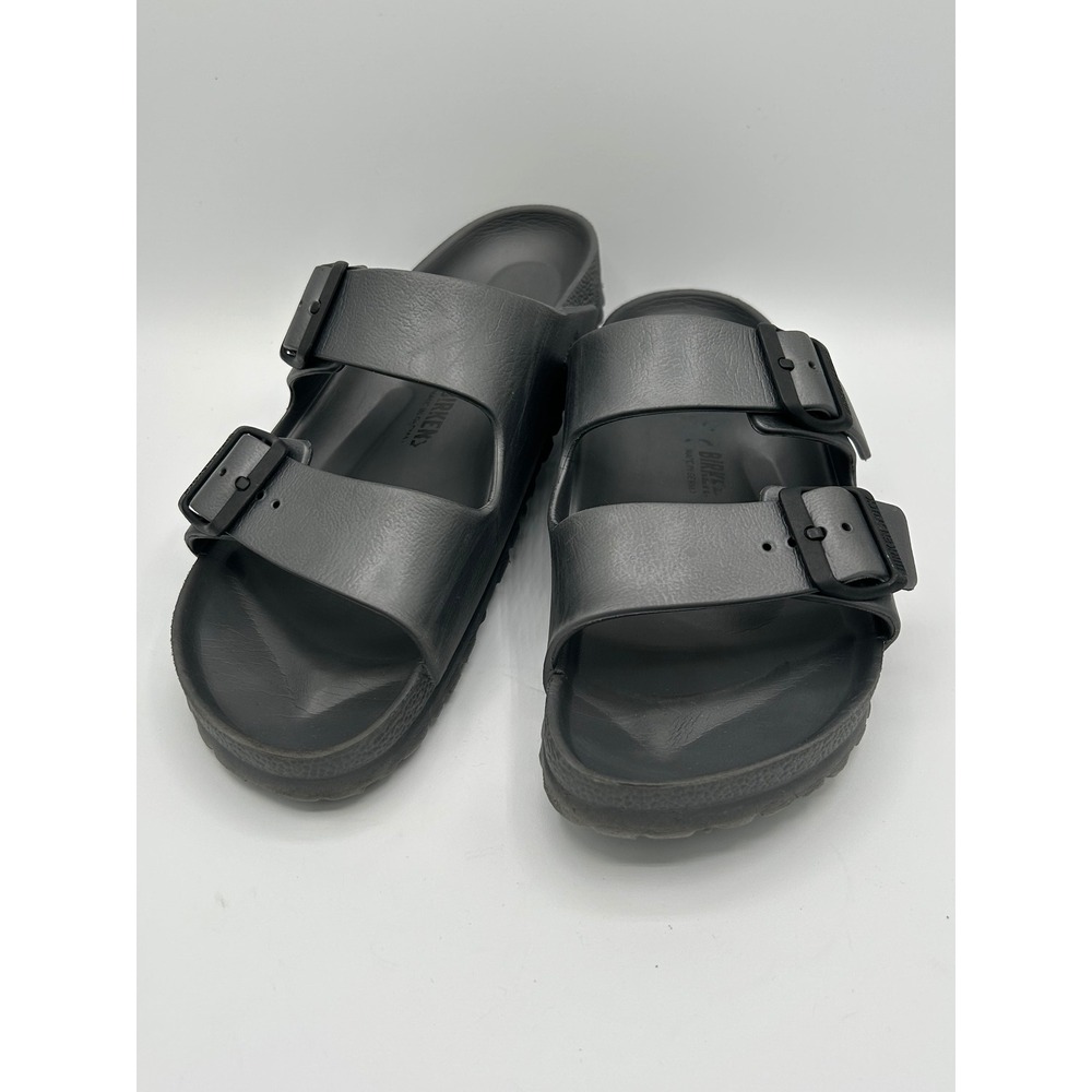 Birkenstock Arizona EVA‎ Sandals Anthracite Gray Waterproof Slides Men 6 Women 8
